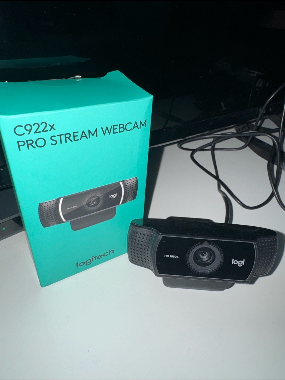 Logitech C922x HD Pro PC Webcam, Full HD 1080p/30fps or 720p/60fps Video